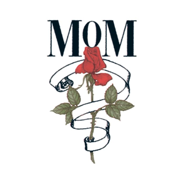 Mom Temporary Tattoo 2 in x 2 in