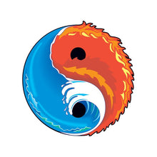 Elements Yin Yang Temporary Tattoo 2 in x 2 in