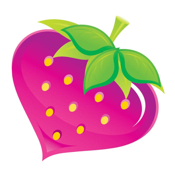 Strawberry Temporary Tattoo 2 in x 2 in