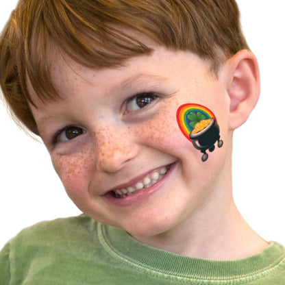 Pot of Gold Temporary Tattoo 2 in x 2 in