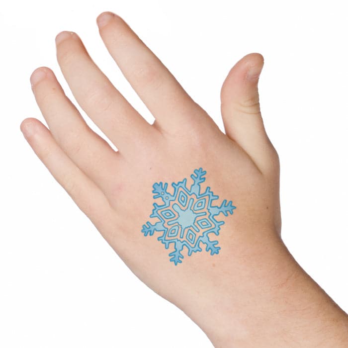 Snowflake Temporary Tattoo 2 in x 2 in