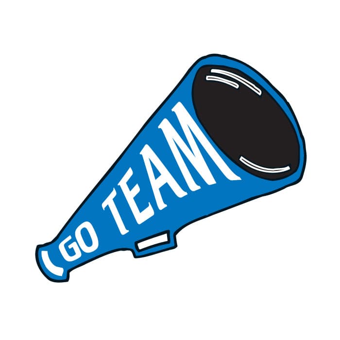 Go Team Temporary Tattoo 2 in x 2 in