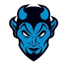 Blue Devil Temporary Tattoo 2 in x 2 in