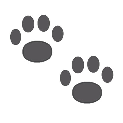 Two Paws Temporary Tattoo 2 in x 2 in