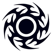 Tribal Disc Temporary Tattoo 3 in x 3 in