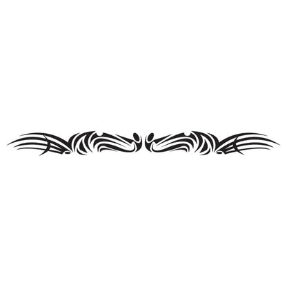 Tribal Armband Temporary Tattoo 6 in x 1.5 in