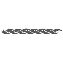 Gray Swirl Armband Temporary Tattoo 9 in x 1.5 in