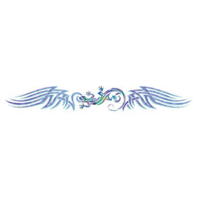 Gecko Tribal Band Temporary Tattoo 6 in x 1.5 in