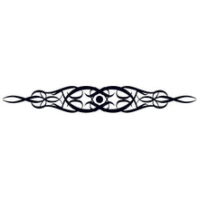 Tribal Ribbon Band Temporary Tattoo 9 in x 1.5 in