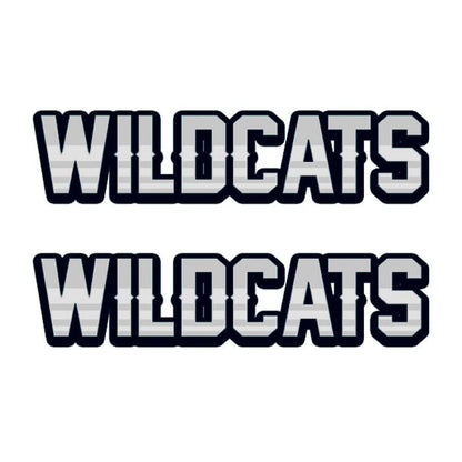 Wildcats Text Temporary Tattoo 1.5 in x 2 in