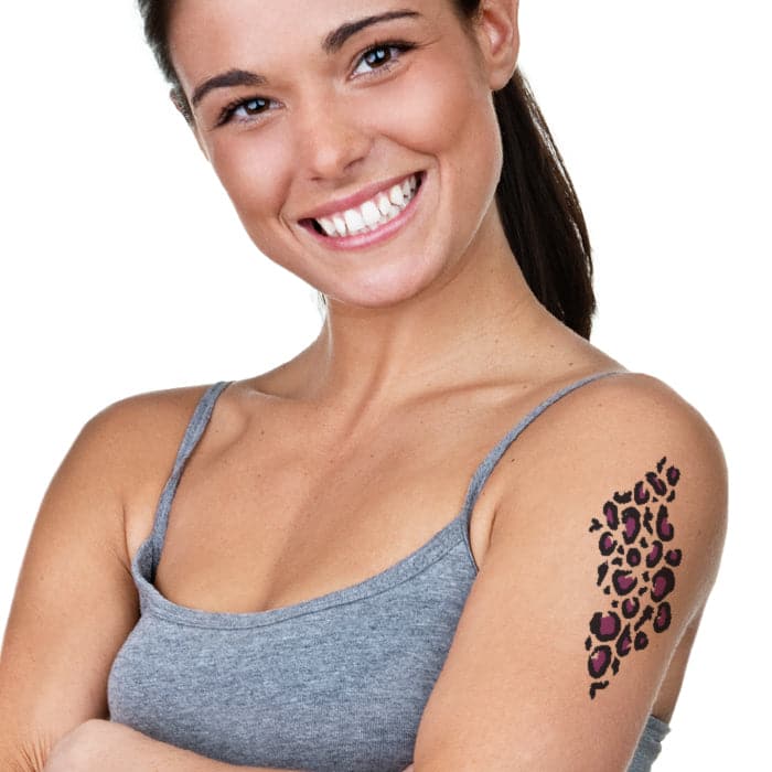 Extremely Chic Fashion Temporary Tattoos 6 in x 4.5 in