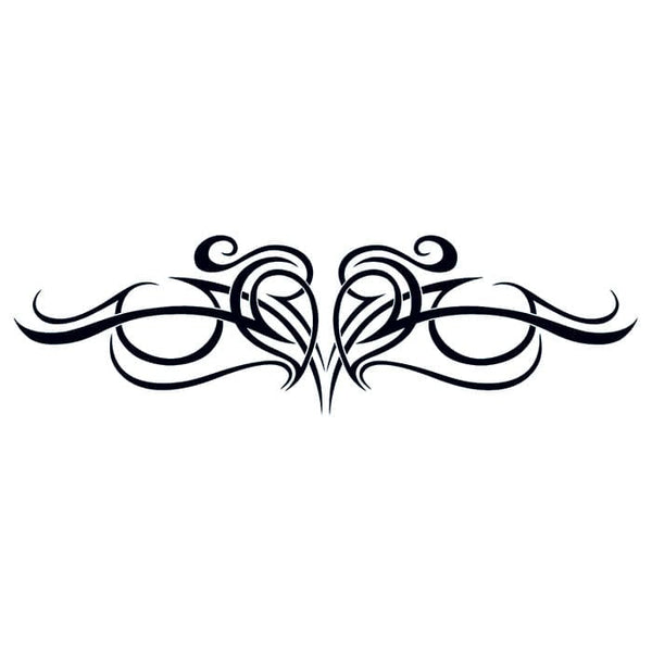 Tribal Heart Design Temporary Tattoo