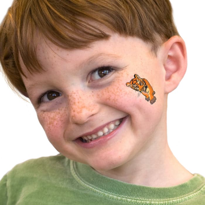 Baby Animals Temporary Tattoo 3.5 in x 2.5 in