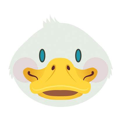 Duck Temporary Tattoo 2 in x 2 in
