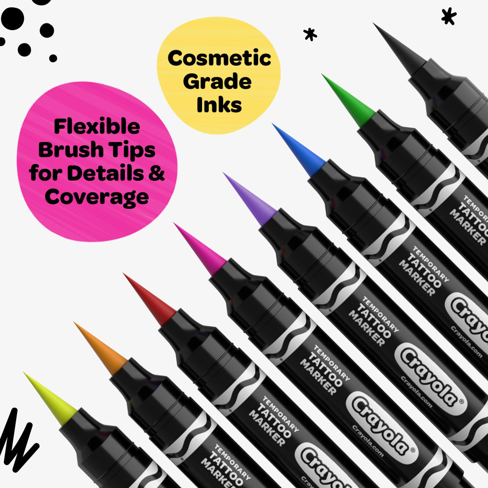 Crayola Temporary Tattoo Markers