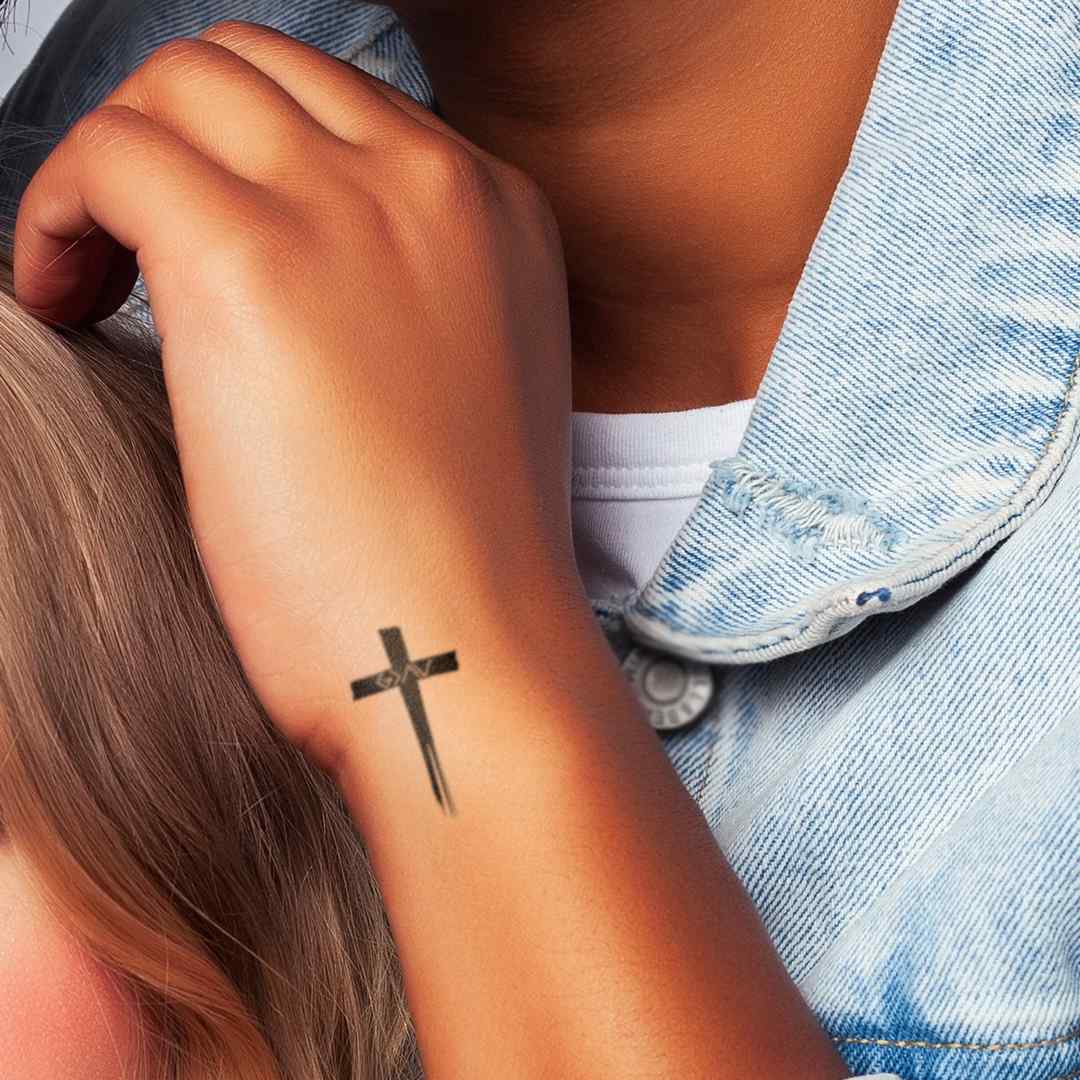 20 top Tiny Cross Tattoo ideas in 2024