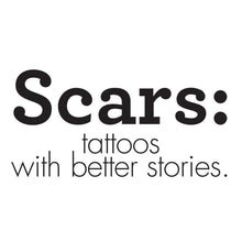 Breast Cancer: Scars Are Tattoos With Better Stories Temporary Tattoo 2.5 in x 1.5 in