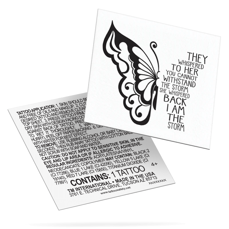 Custom Tattoos Shop & Manufacturer Temporary