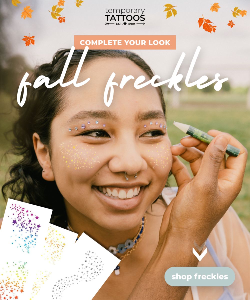 Freckle Temporary Tattoos