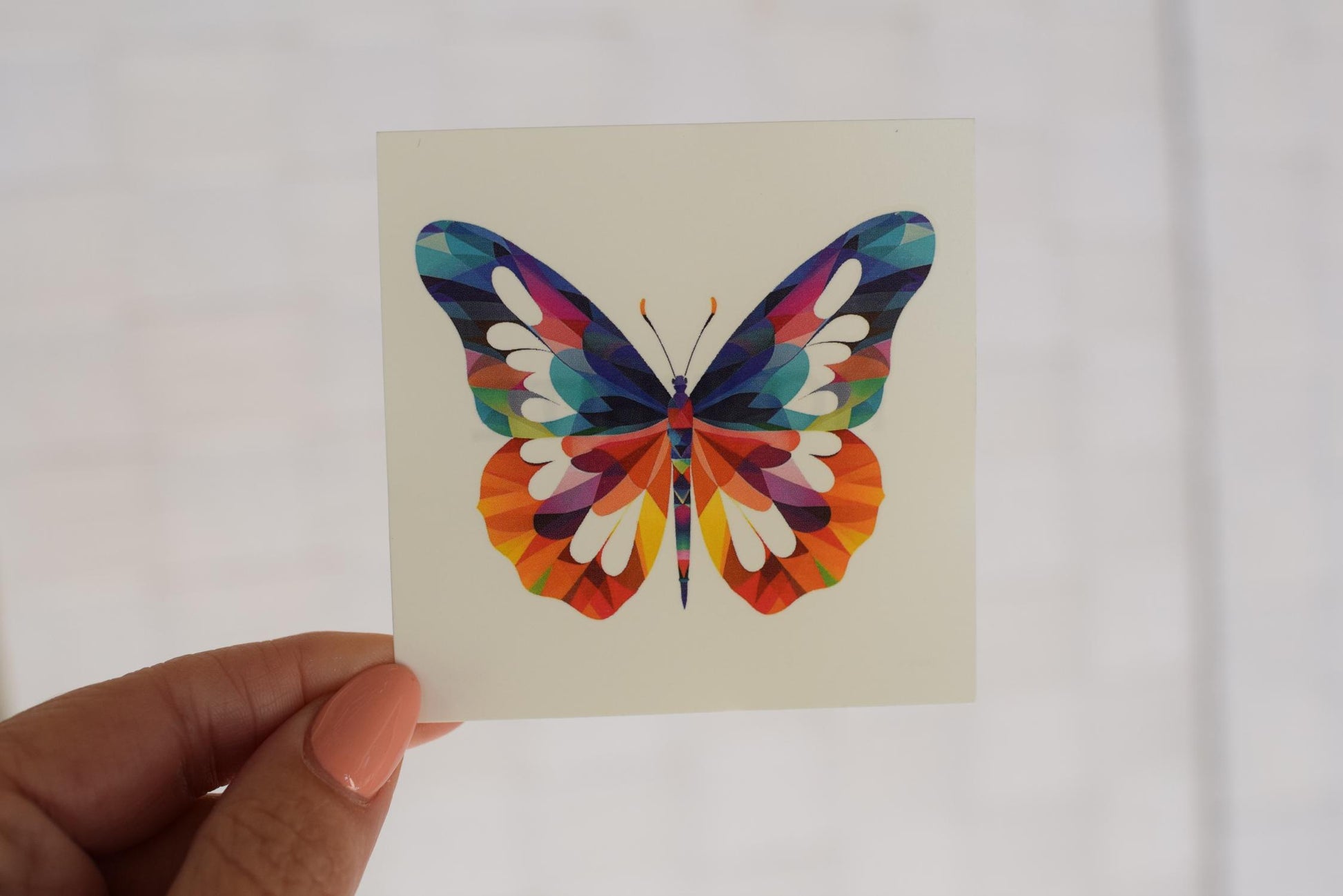 Glow in the dark butterfly tattoo