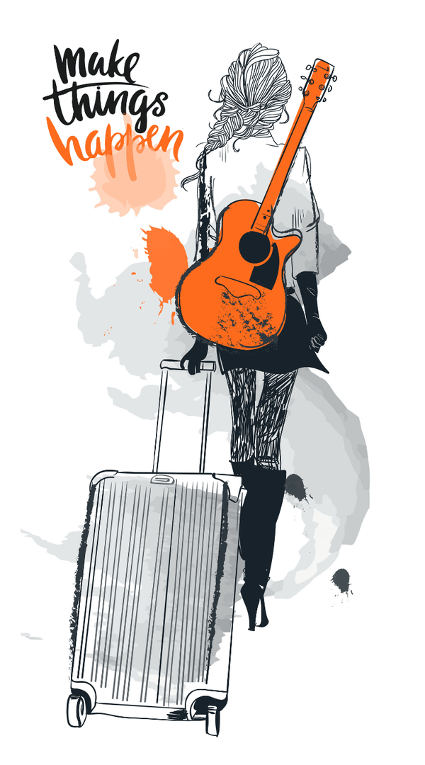 Make Things Happen Temporary Tattoo 4.5 in x 2.5 in