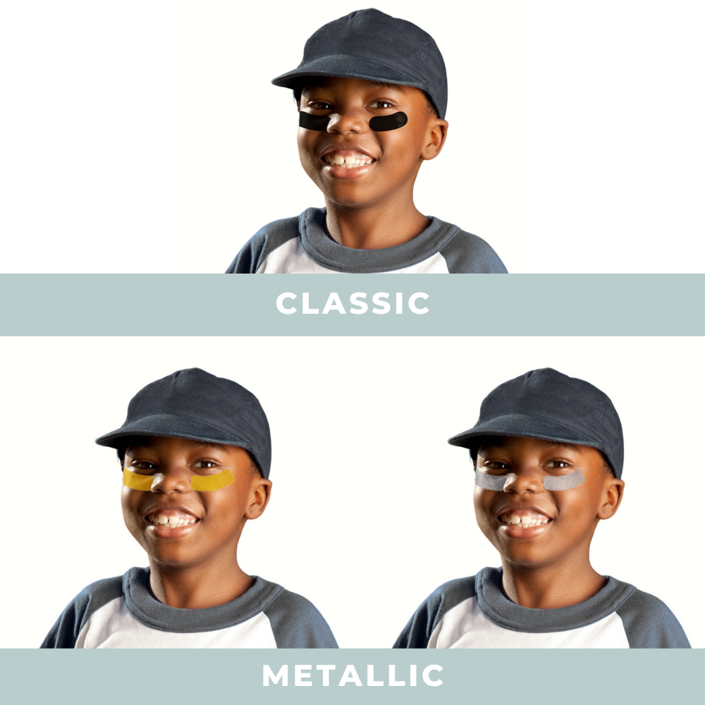 Eye Blacks Temporary Tattoos