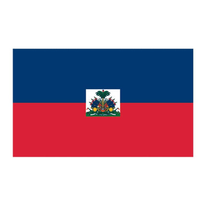 Flag of Haiti Temporary Tattoo 2 in x 1.5 in