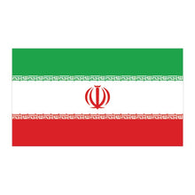 Iran Flag Temporary Tattoo 2 in x 1.5 in