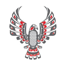 Eagle Totem Metallic Temporary Tattoo 2.5 in x 3 in