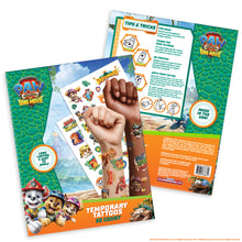 Paw Patrol Dino Movie Temporary Tattoo Booklet – 50 Tattoos