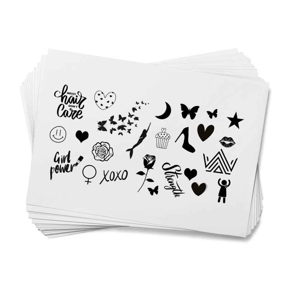 Small Temporary Tattoos for Fingers