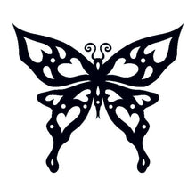 Glow in the Dark Tribal Butterfly Temporary Tattoo 2 in x 2 in