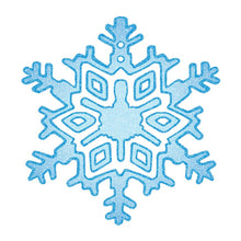 Glitter Snowflake Temporary Tattoo 2 in x 2 in