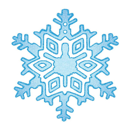 Glitter Snowflake Temporary Tattoo 2 in x 2 in