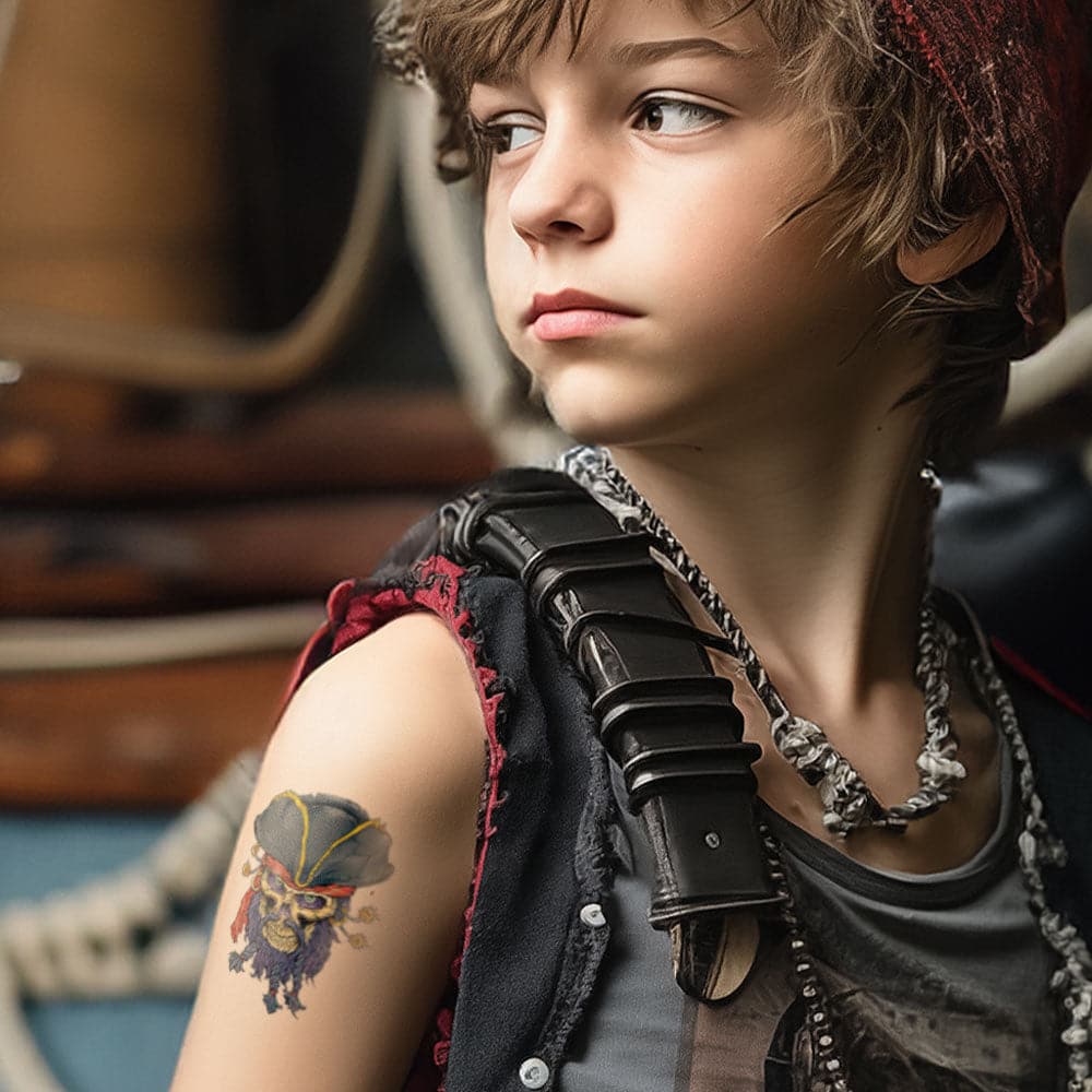 Pirate Temporary Tattoos