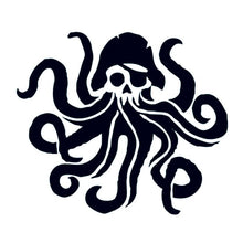 Octopus Pirate Symbol Temporary Tattoo 2 in x 2 in