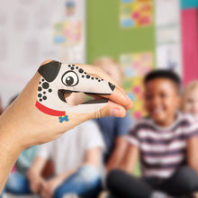 Dalmatian Hand Puppet Temporary Tattoo 3.5 in x 2.5 in