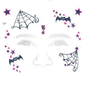 Cute Witch Kids Costume Tattoo