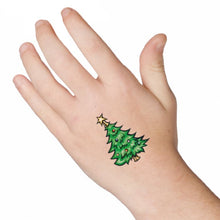 Christmas Tree Temporary Tattoo 2 in x 2 in