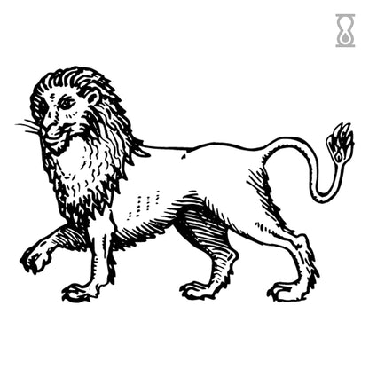 Leo Semi-Permanent Tattoo 2 in x 2 in