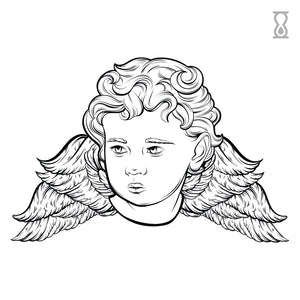 Angel Semi-Permanent Tattoo