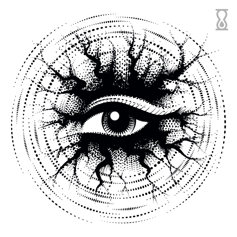 Dark Eye Semi-Permanent Tattoo 3 in x 3 in