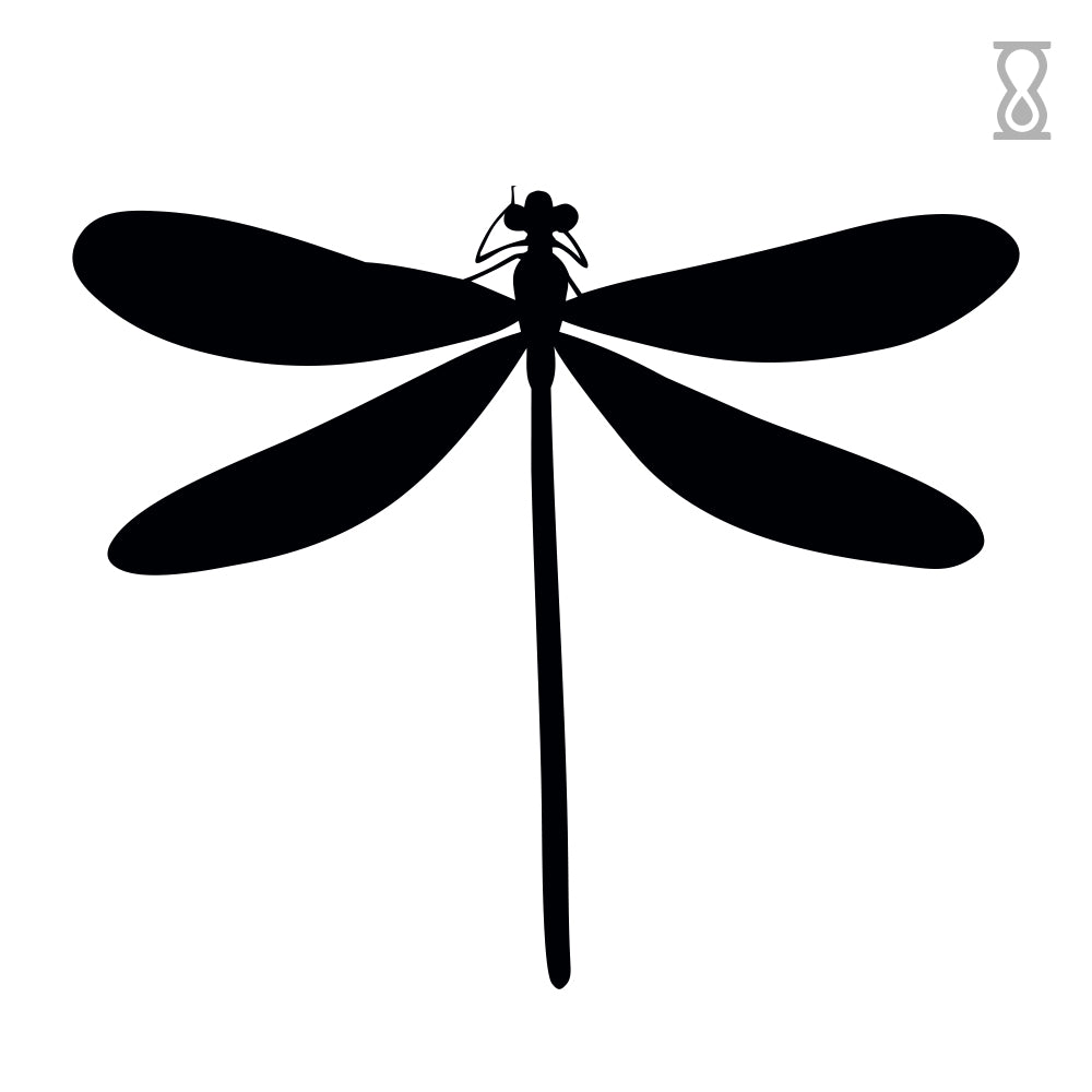 Dragonfly Semi-Permanent Tattoo 2 in x 2 in