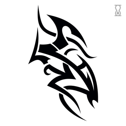 Tribal Arm Semi-Permanent Tattoo 2 in x 4 in