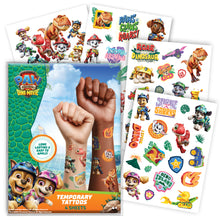 Paw Patrol Dino Movie Party Pack Temporary Tattoos - 4 Sheets