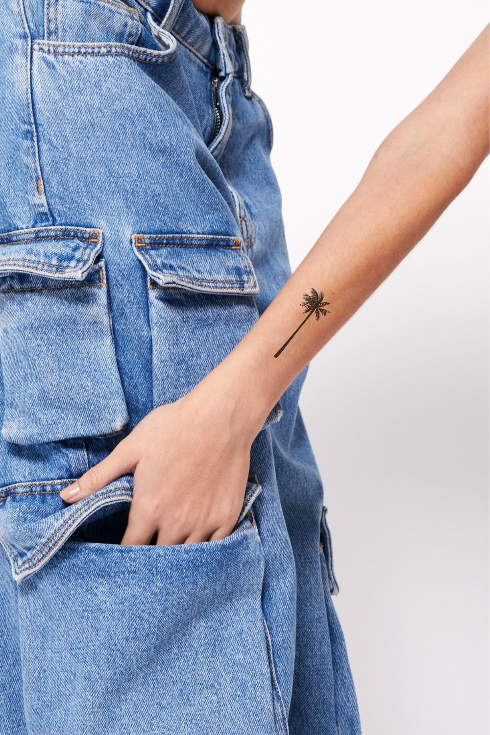 Palm Tree Semi-Permanent Tattoo