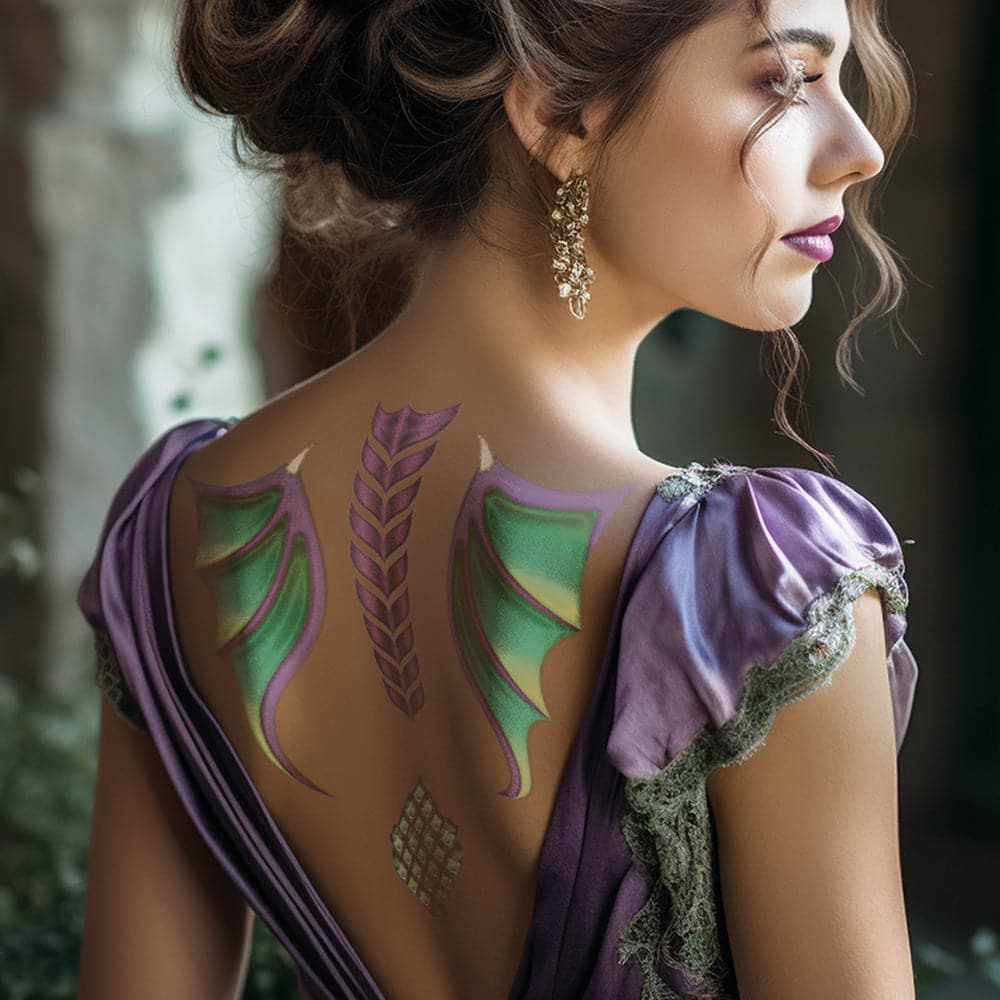Costume Halloween Temporary Tattoos