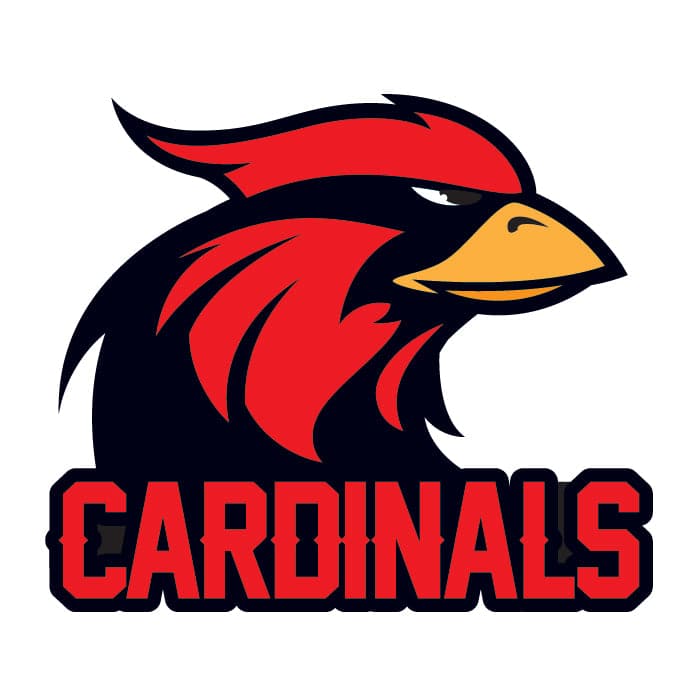 Cardinals Temporary Tattoo 2 in x 2 in