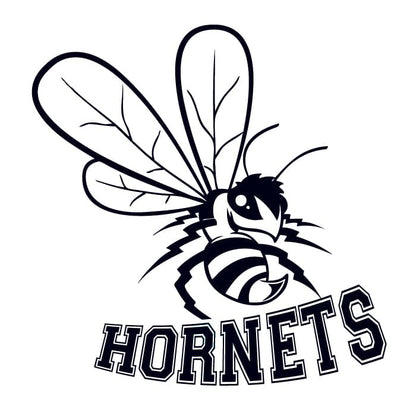 Hornets Sports Temporary Tattoo 2 in x 2 in