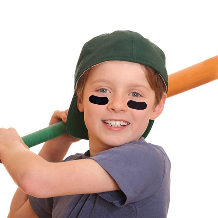 Sports Eye Black Temporary Tattoo